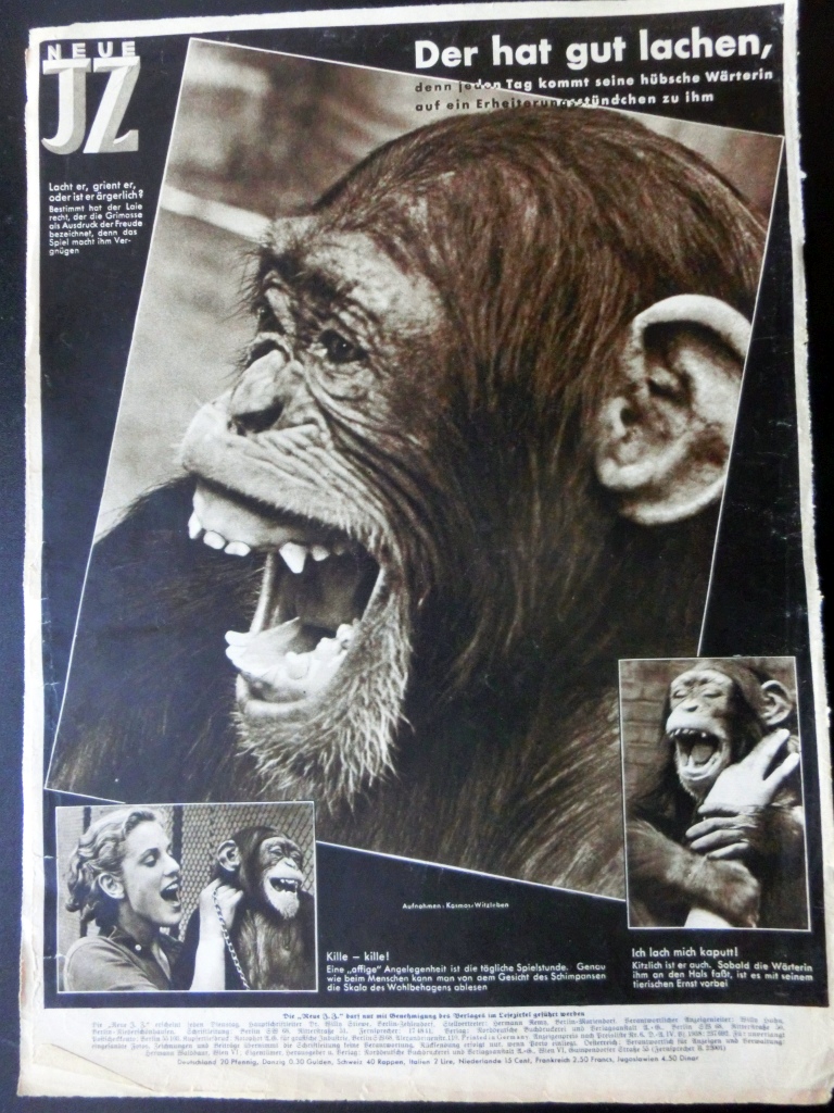 R�ckseite "Neue Illustrierte Zeitung" ("Neue IZ") 1938