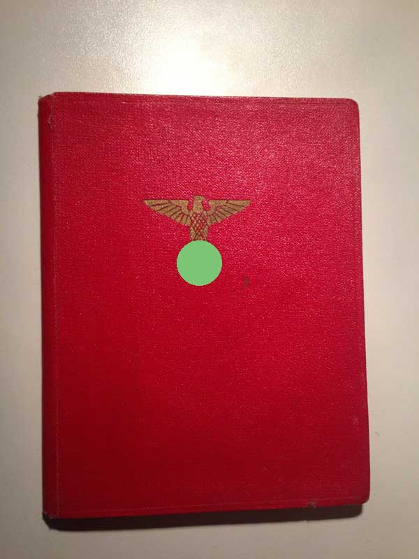  Parteibuch / Mitgliedsbuch NSDAP